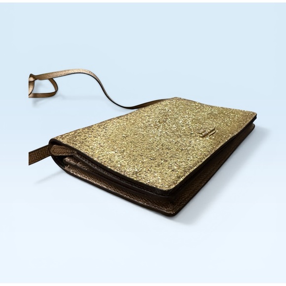COACH Hayden Glitter Foldover Crossbody Clutch - Picture 8 of 10